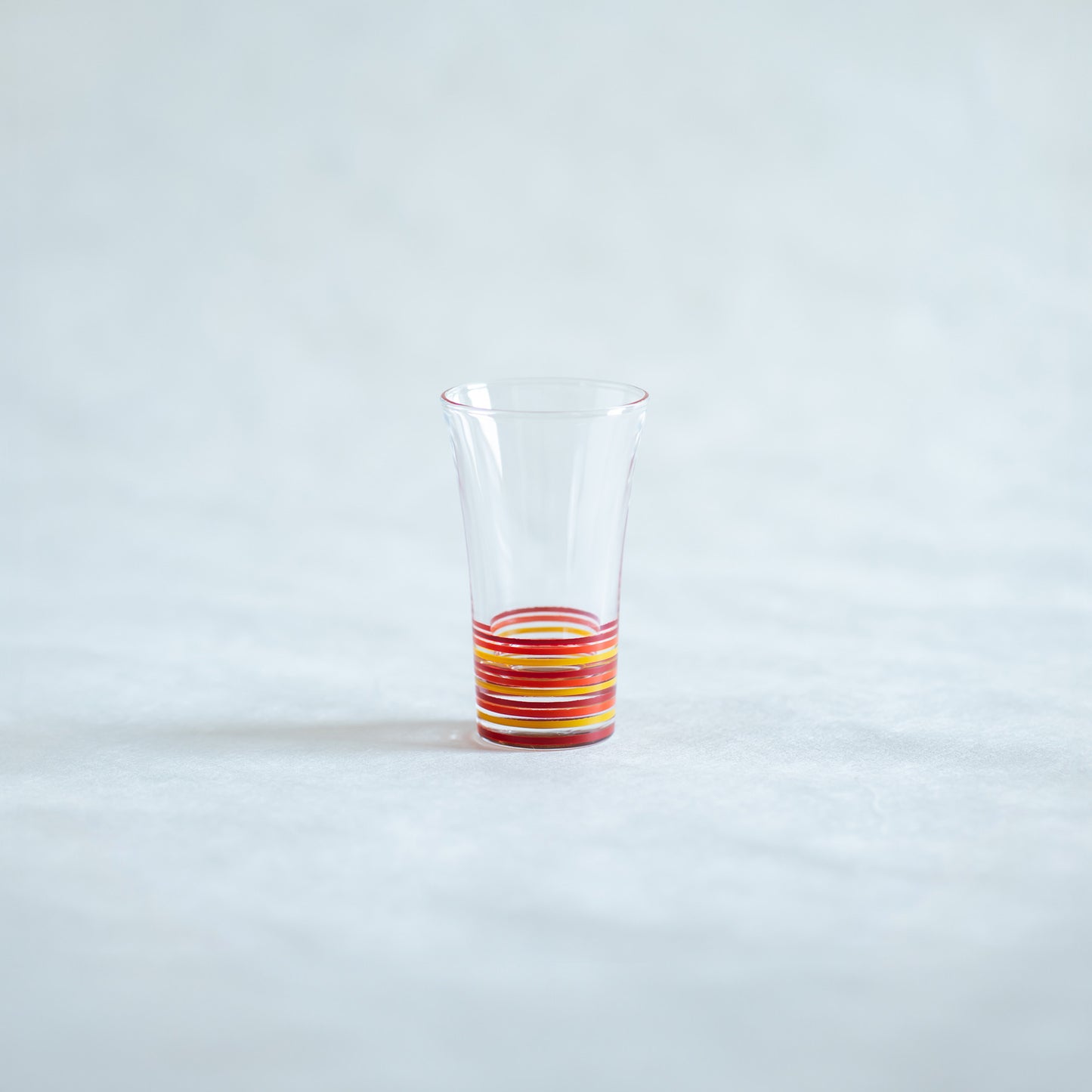 saiun Sake-Cup L Red and Yellow