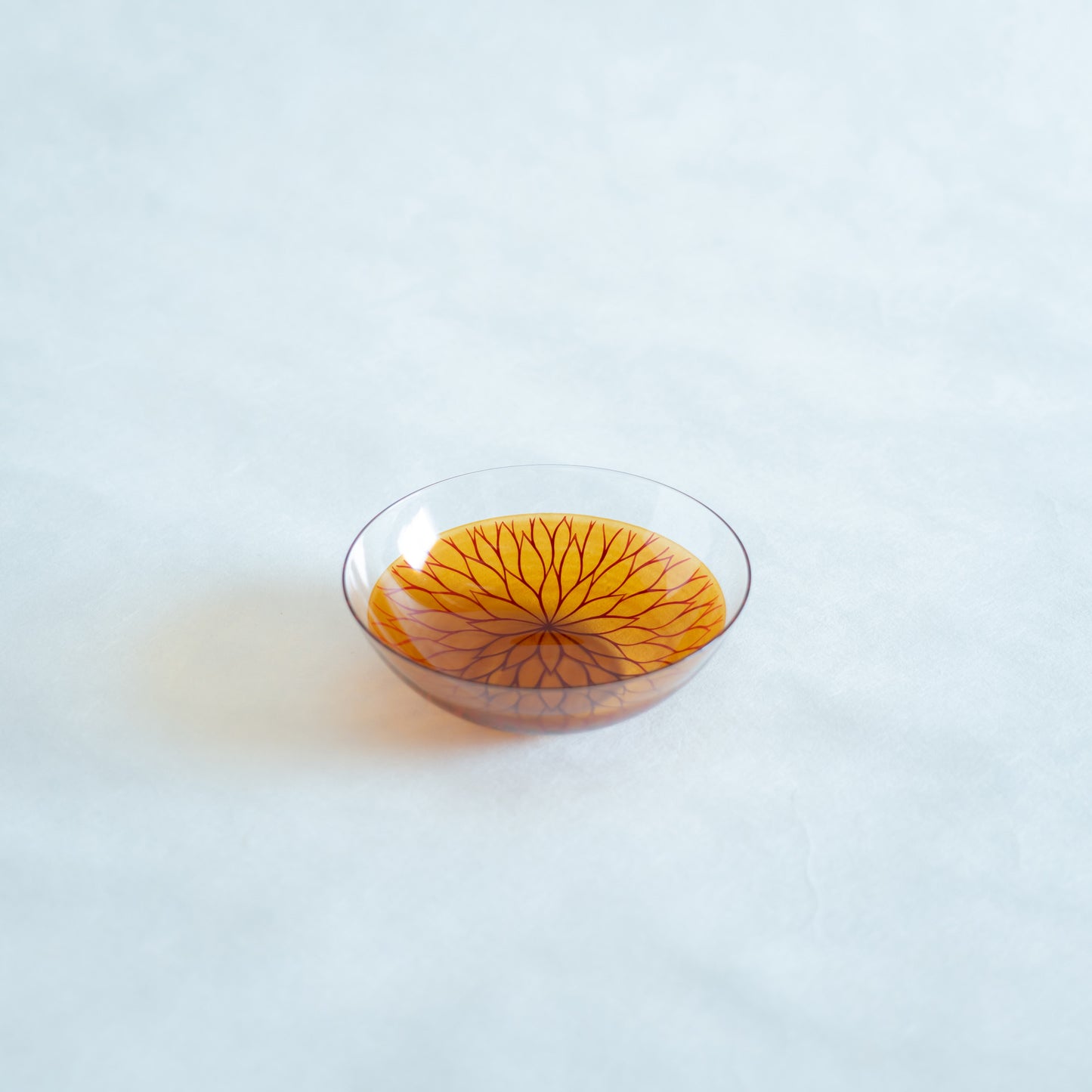 senjugiku Thinly Crafted Bowl S Red