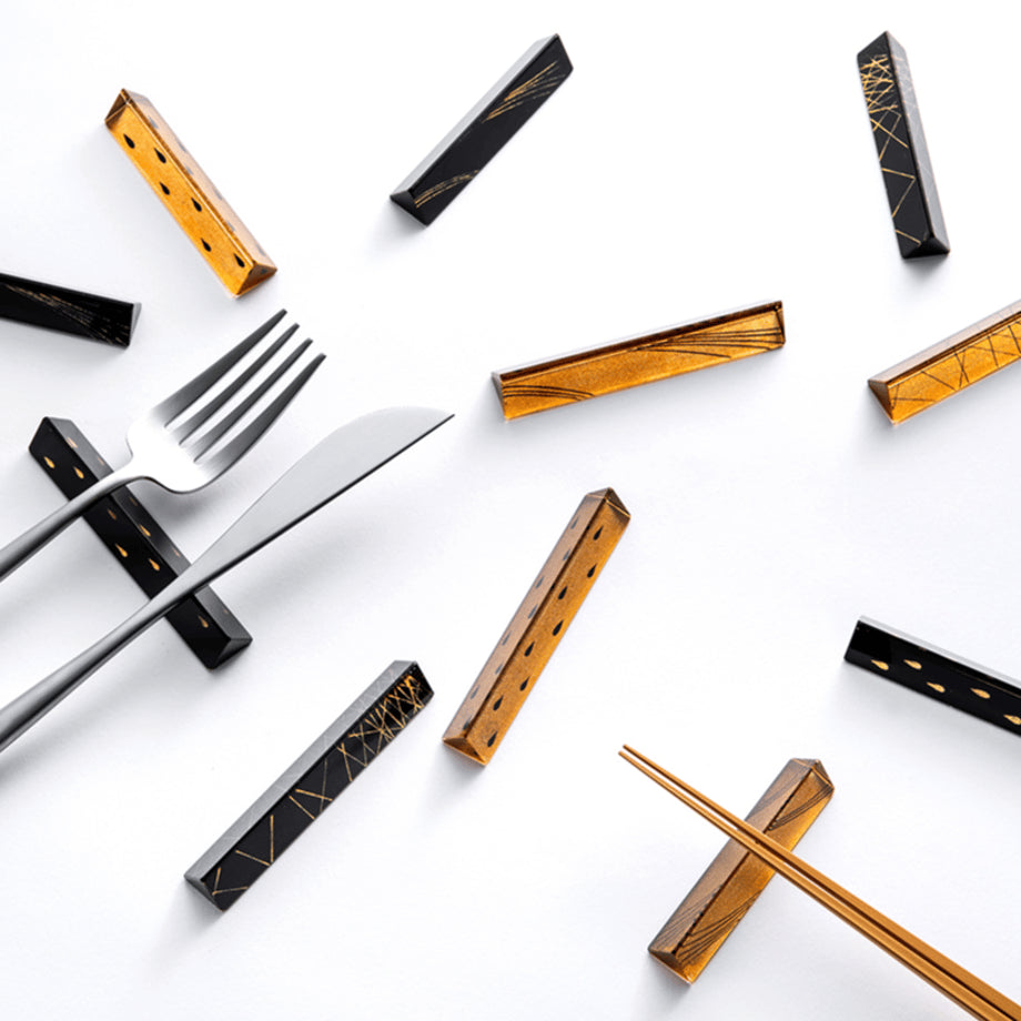 saryo Cutlery Rest M Amatsubu・Mizuhiki (a set of 4 pieces)