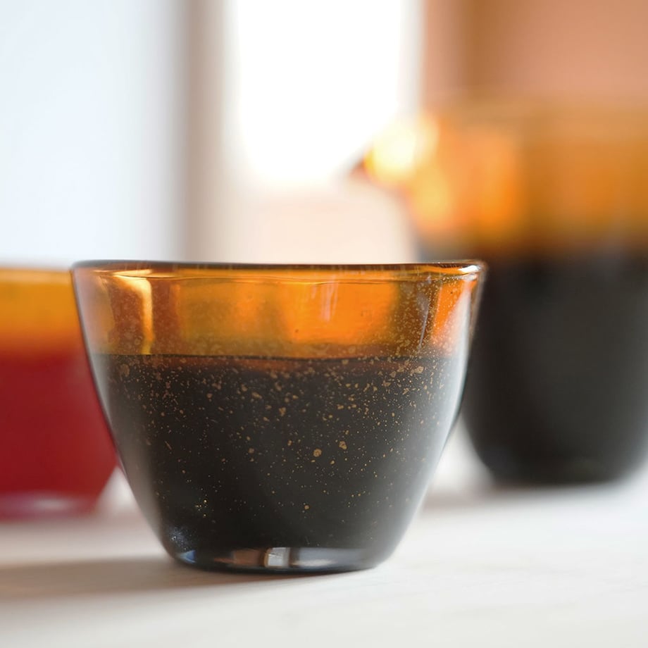 Hand-Kneaded Glass (Guinomi)