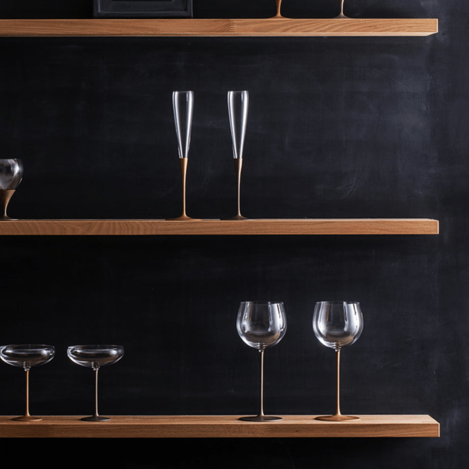 Taoyaka Wine Glass Type B Gold