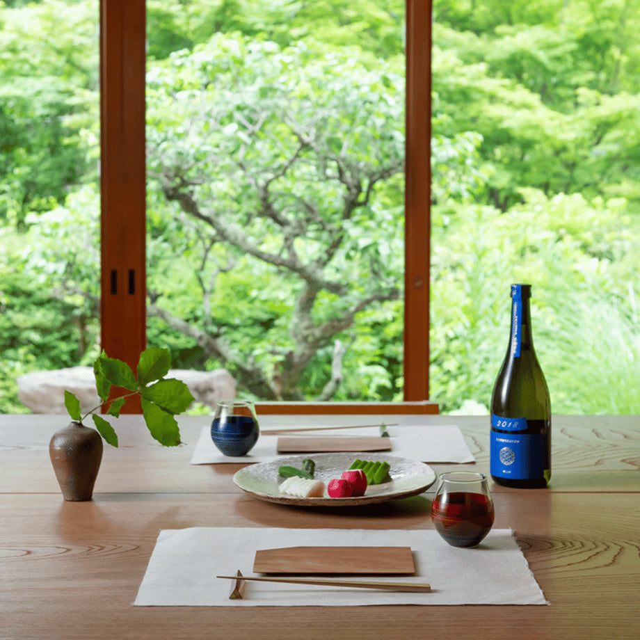 kumpu Sake-Cup Blue