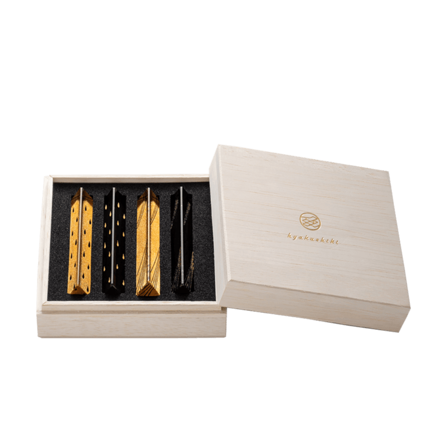 saryo Cutlery Rest M Amatsubu・Mizuhiki (a set of 4 pieces)