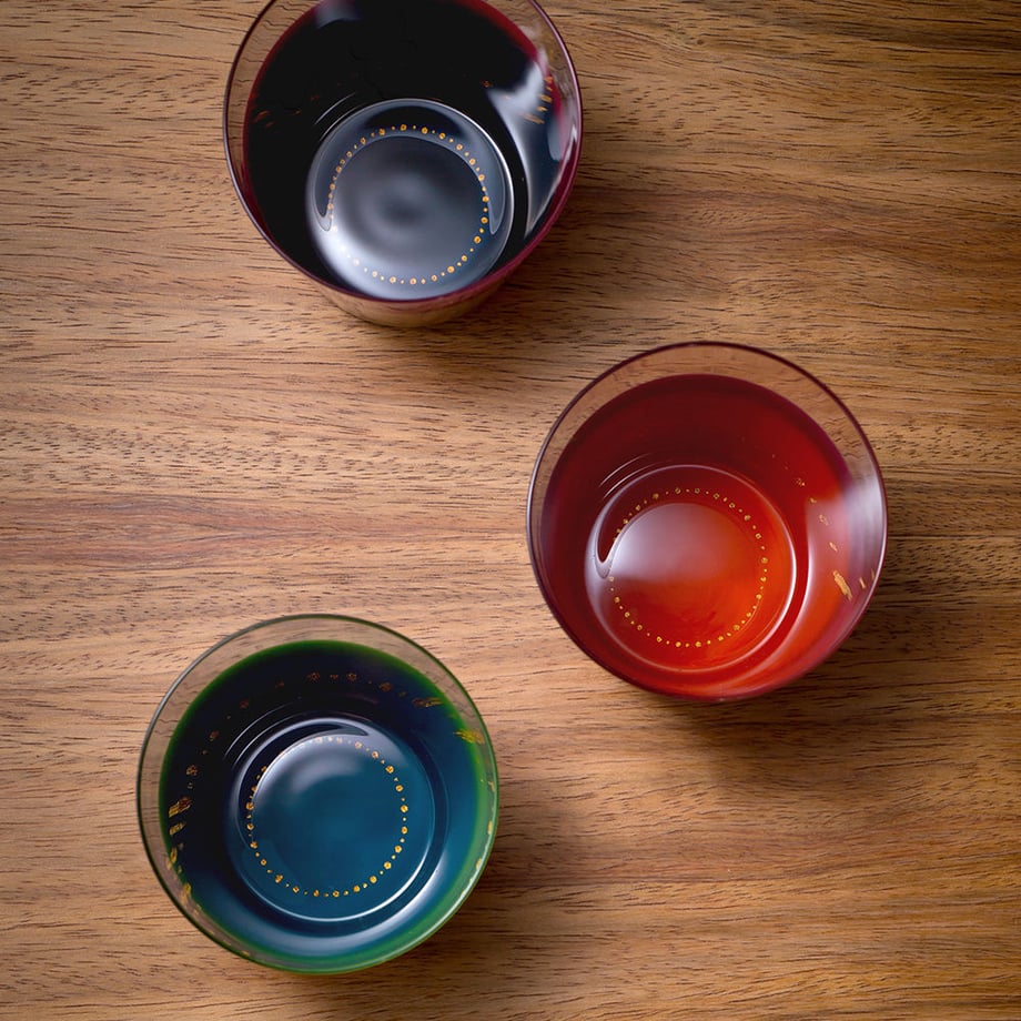 awase Tumbler L Navy and Red