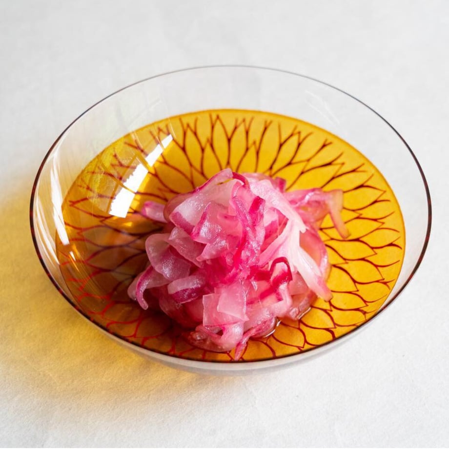 senjugiku Thinly Crafted Bowl S Red