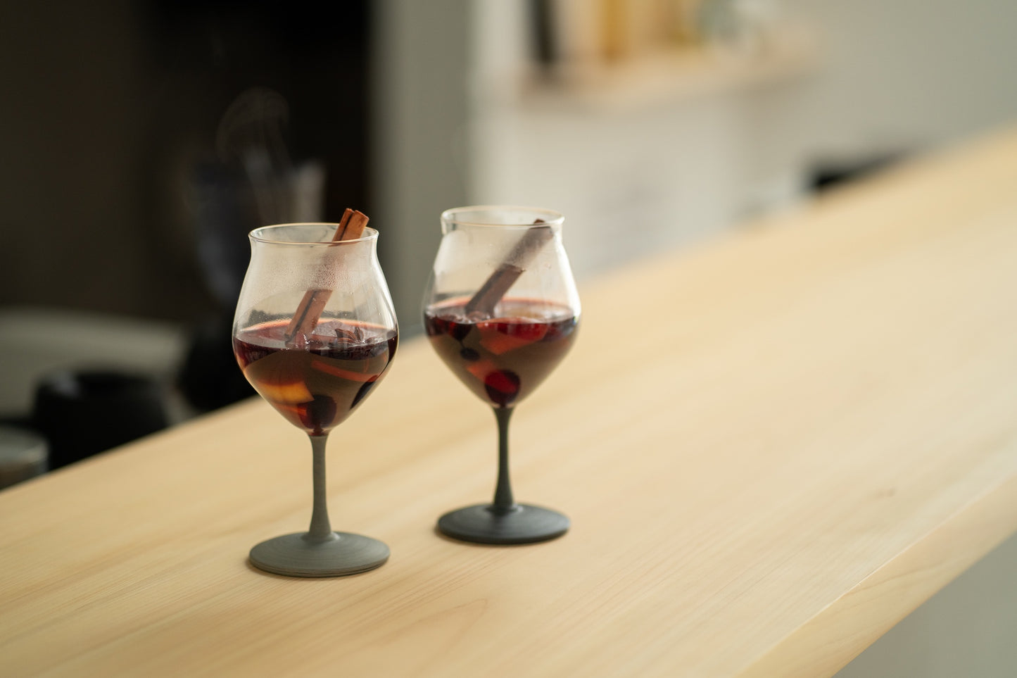 温（on）チューリップ　白錆刷毛目