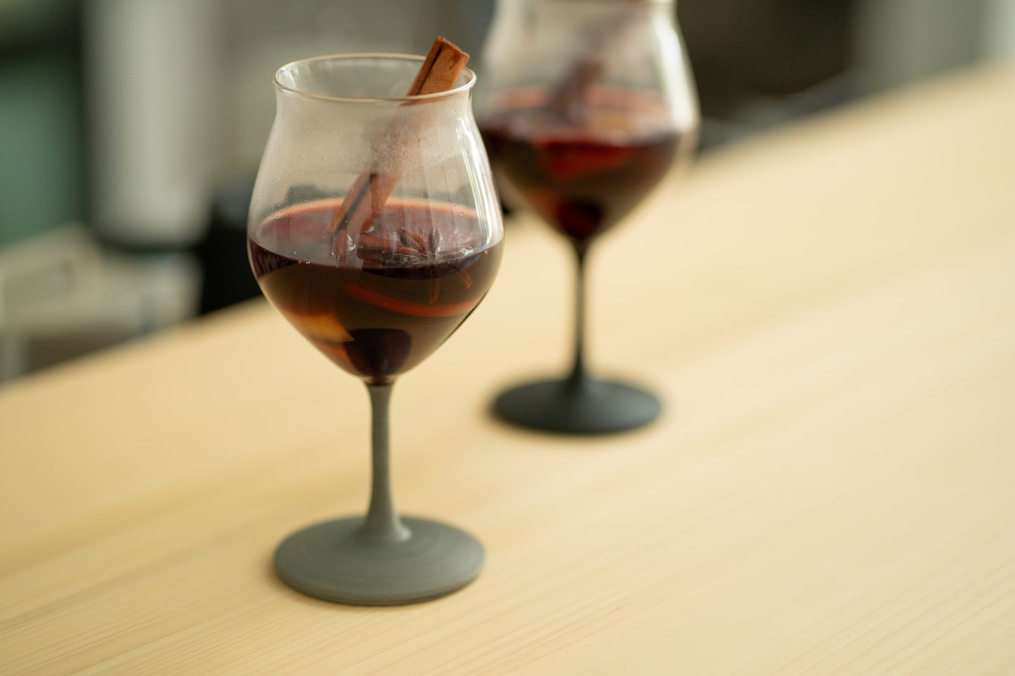 温（on）チューリップ　白錆刷毛目