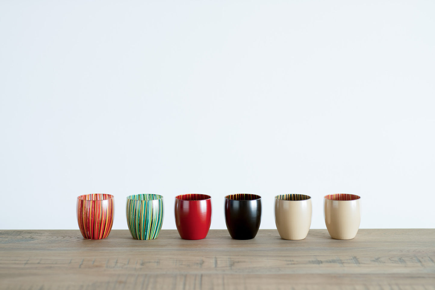 tsubomi Sake-Cup White and Red