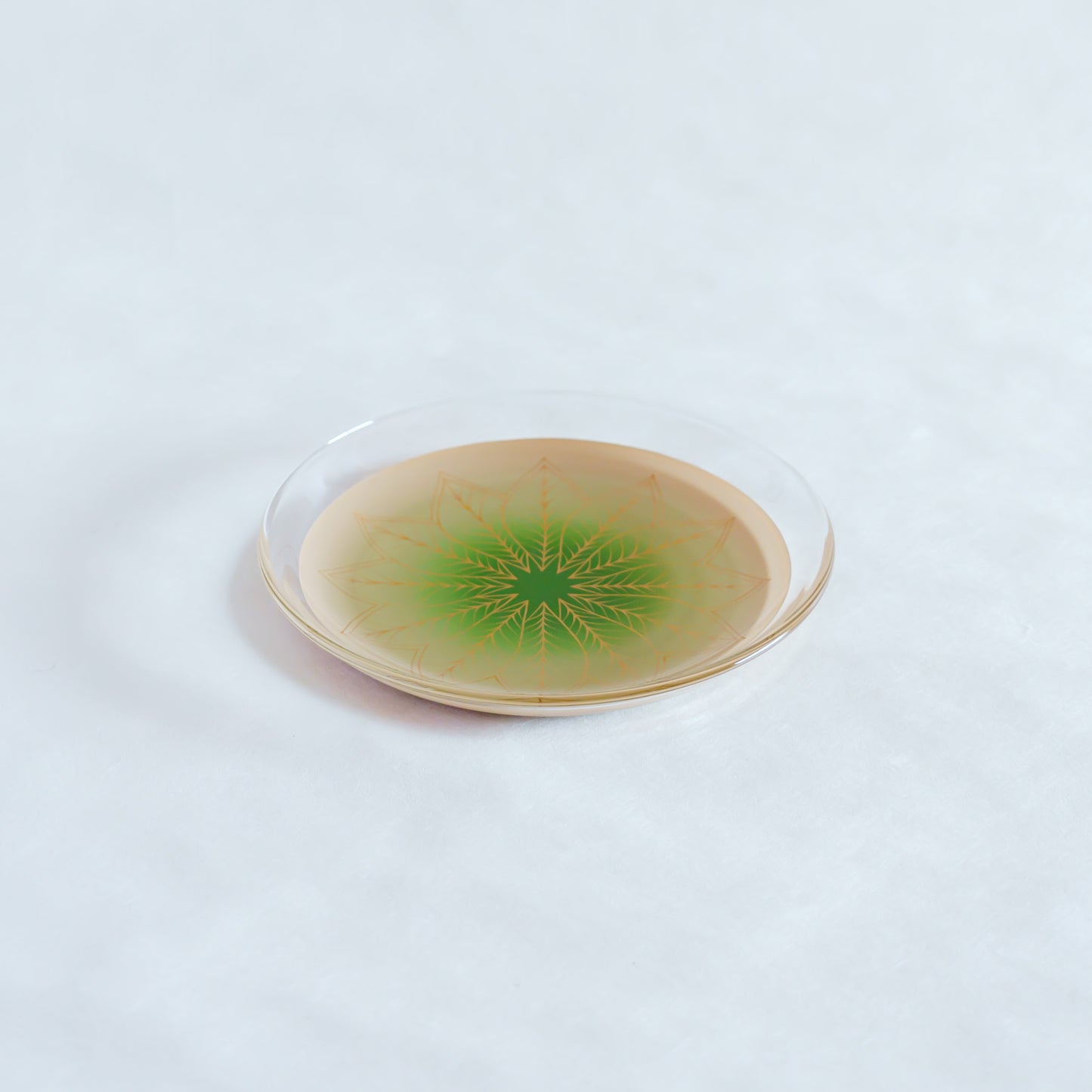 hawa Plate M White and Green