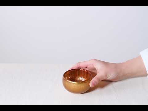 蕾（tsubomi）クリスタルボウル S 金 – 丸嘉小坂漆器店