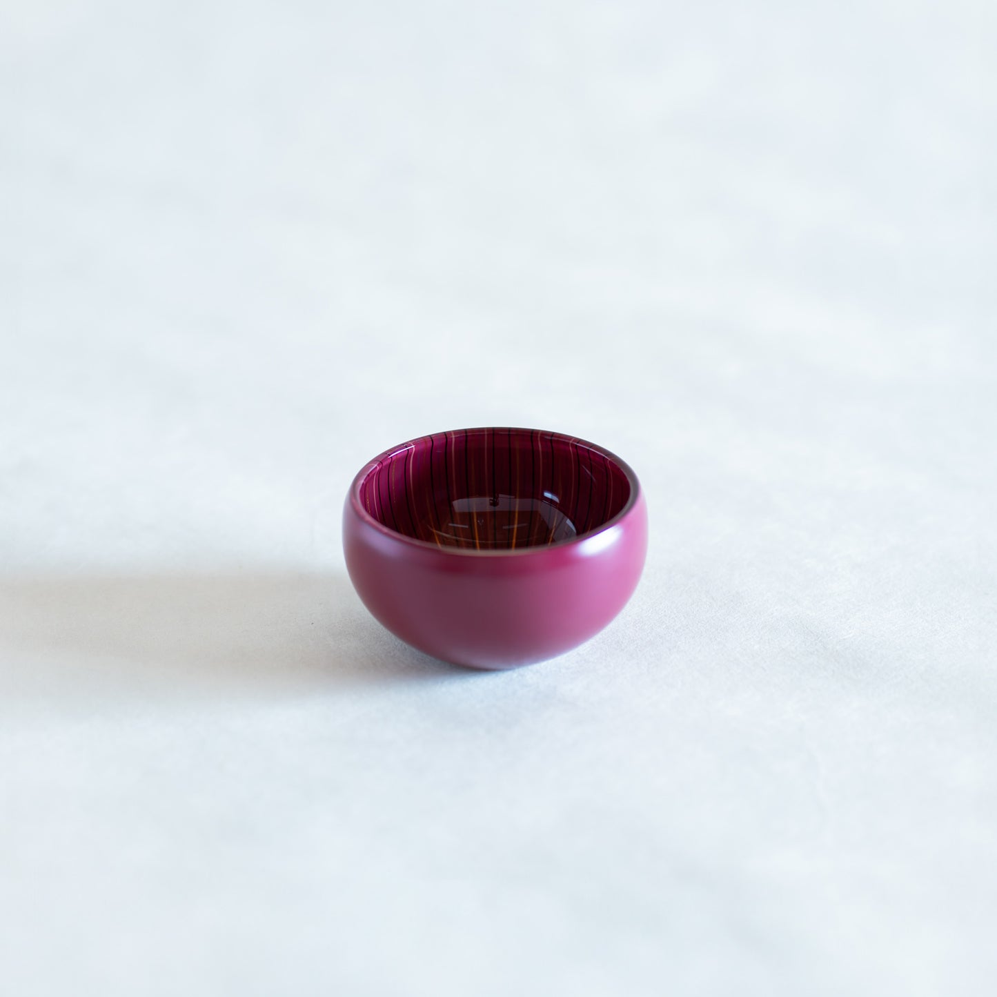 tsubomi Crystal Bowl S Cherry Pink (botan)