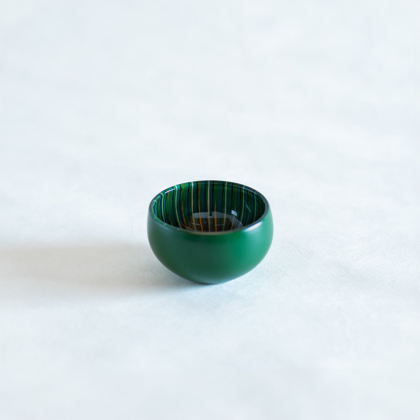 tsubomi Crystal Bowl S Grass Green 