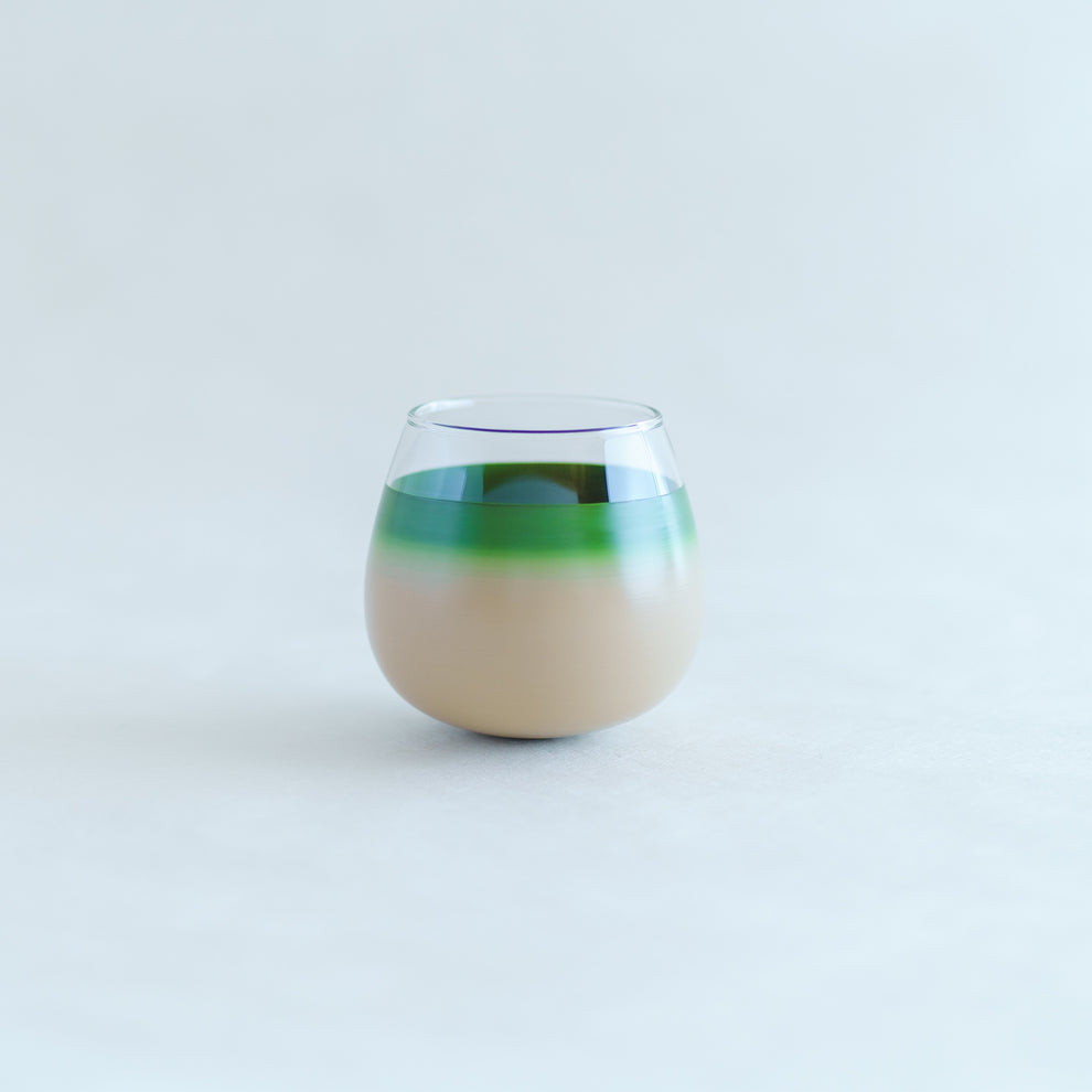 揺花（yuraka）タンブラー 白緑 – 丸嘉小坂漆器店