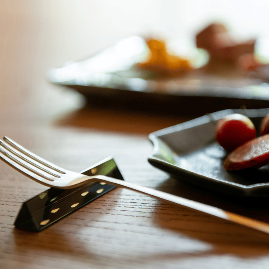 saryo Cutlery Rest M Amatsubu・Mizuhiki (a set of 4 pieces)