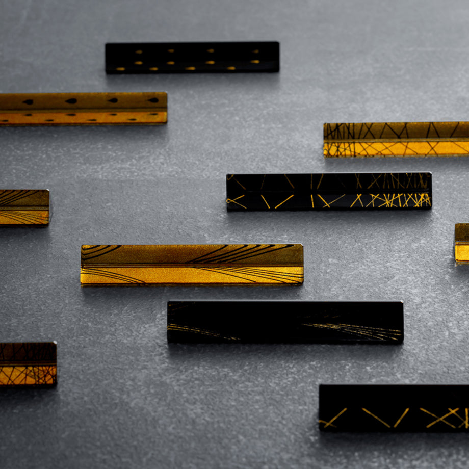 saryo Cutlery Rest M Amatsubu・Mizuhiki (a set of 4 pieces)